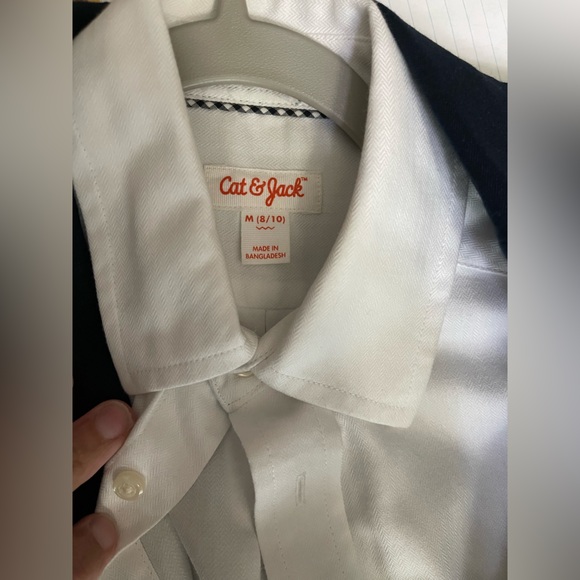Boys Cat & Jack Suit Jacket and Dress Shirt Size 8 - Picture 3 of 3